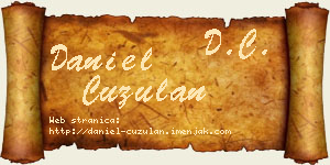Daniel Ćuzulan vizit kartica